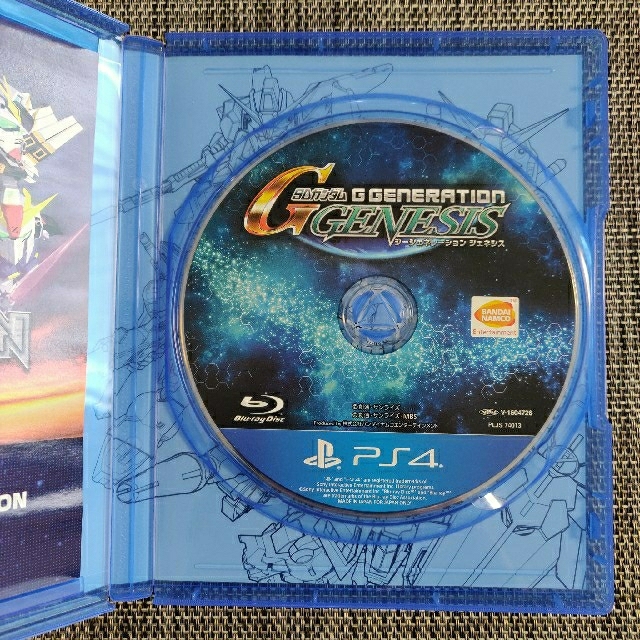 PlayStation4(プレイステーション4)のSDガンダム ジージェネレーション ジェネシス PS4 エンタメ/ホビーのゲームソフト/ゲーム機本体(家庭用ゲームソフト)の商品写真