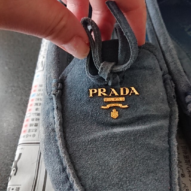 PRADA(プラダ)のプラダ　フラットシューズ レディースの靴/シューズ(バレエシューズ)の商品写真