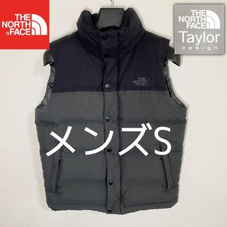 ザノースフェイス(THE NORTH FACE)の美品 希少 THE NORTH FACE ノースフェイス ダウンベスト メンズS(ダウンベスト)