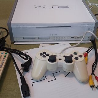 PSX 本体一式 解説書、リモコン、コントローラ付