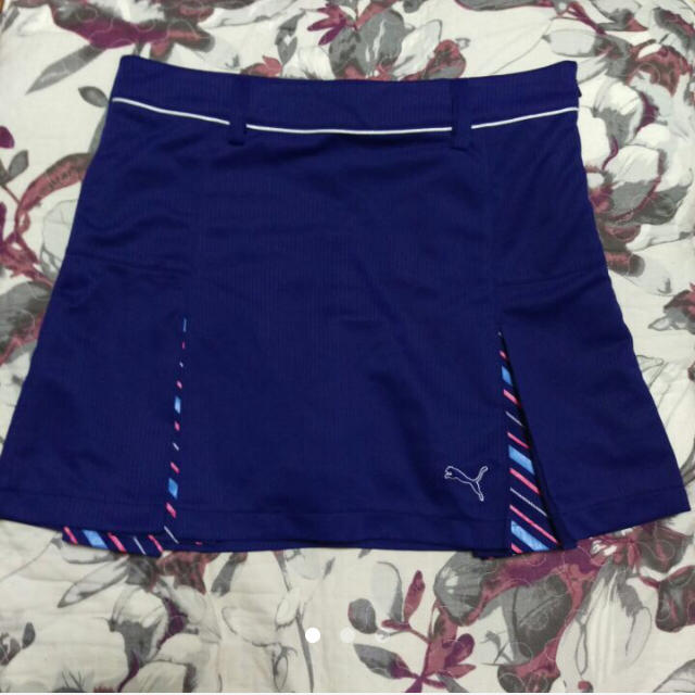 PUMA(プーマ)のプーマ ゴルフウェア キュロット レディースのスカート(ミニスカート)の商品写真
