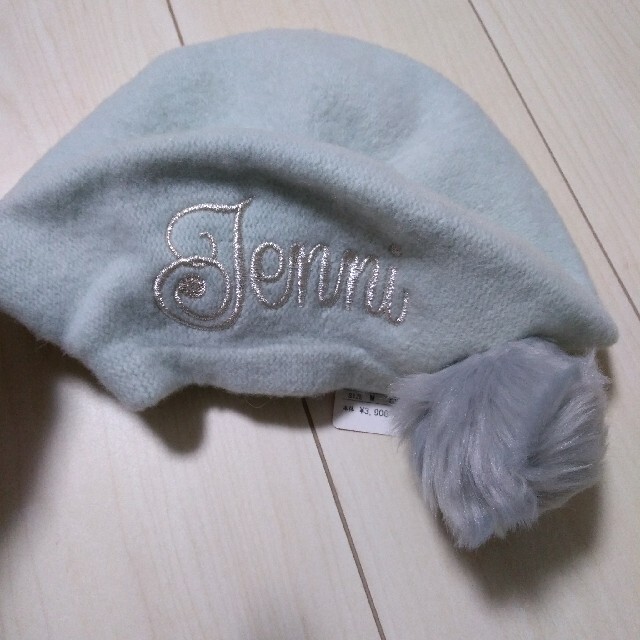 JENNI(ジェニィ)のjenni　ベレー帽　ポンポン付き キッズ/ベビー/マタニティのこども用ファッション小物(帽子)の商品写真