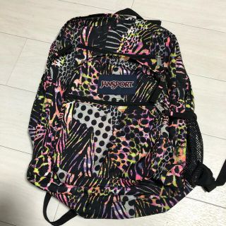 JANSPORT リュック　レインボーカラー　ゼブラ\u0026レオパルド柄