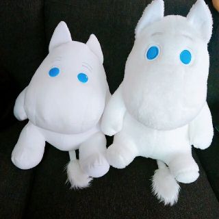 タイトー(TAITO)の新品★TAITOアミューズメント限定★BIGムーミンぬいぐるみ２個まとめ売り★(ぬいぐるみ)