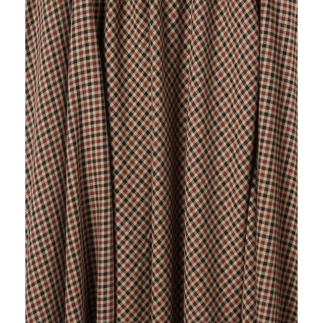 JEANASIS(ジーナシス)のJEANASIS  チェック アシメ スカート レディースのスカート(ロングスカート)の商品写真