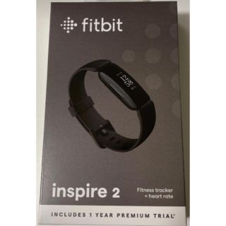 【新品未開封】Fitbit inspire 2  黒(トレーニング用品)