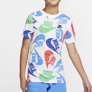 ナイキ(NIKE)の160 NIKE マルチカラーロゴTシャツ(Tシャツ/カットソー)