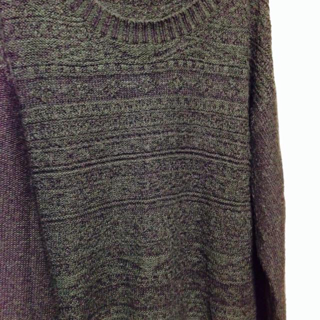 JEANASIS(ジーナシス)のジーナ 緑セーター レディースのトップス(ニット/セーター)の商品写真