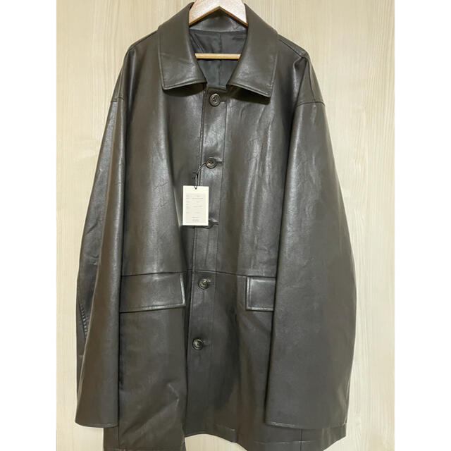 SUNSEA - 定価以下！！【stein】Fake Leather Car Jacket
