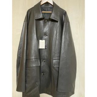 サンシー(SUNSEA)の定価以下！！【stein】Fake Leather Car Jacket(レザージャケット)