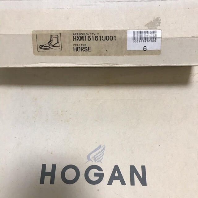 HOGAN  ホーガン　ウイングチップブーツ　サイズ6