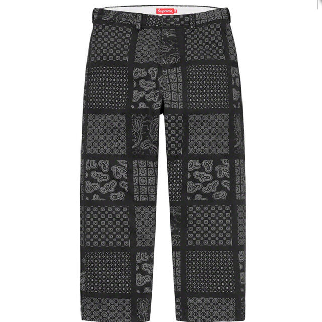 Supreme Paisley Grid Chino Pant