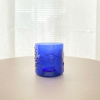 イッタラ(iittala)の*ご相談中* Nuutajarvi Flora シュナップス ダークライラック(グラス/カップ)