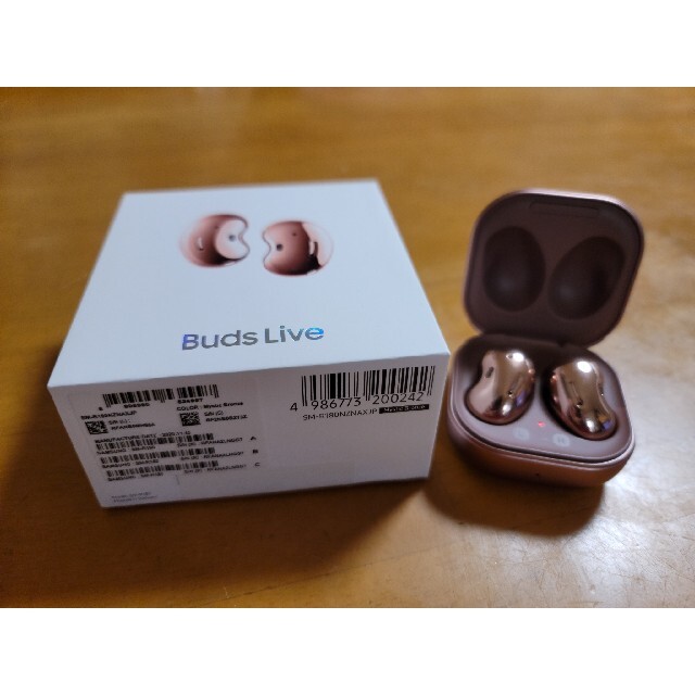 SAMSUNG(サムスン)のgalaxy buds live スマホ/家電/カメラのオーディオ機器(ヘッドフォン/イヤフォン)の商品写真