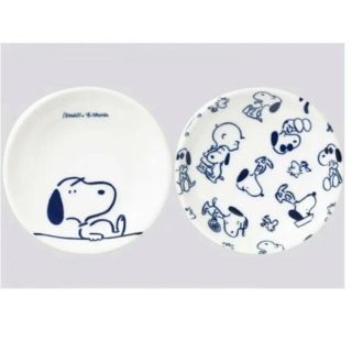 ユニクロ(UNIQLO)のPEANUTS✖️長場雄　豆皿(食器)