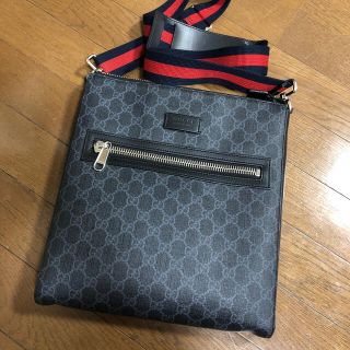 グッチ(Gucci)のGUCCI GGスプリームキャンパスメッセンジャーバック(ショルダーバッグ)