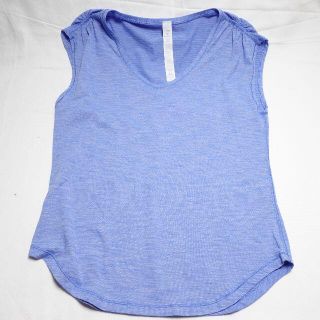 ルルレモン(lululemon)の[lululemon]　ヨガウェア　ブルー(Tシャツ(半袖/袖なし))