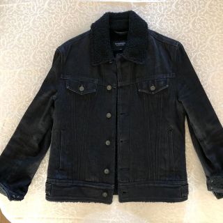 バーバリーブラックレーベル(BURBERRY BLACK LABEL)のバーバリー　デニムボアジャケット　美品　※お値下げ(Gジャン/デニムジャケット)