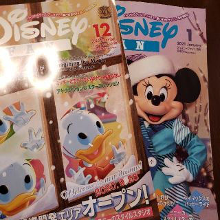 ディズニー(Disney)の2020年12月　2021年1月　ディズニーファン　バックナンバー(アート/エンタメ/ホビー)