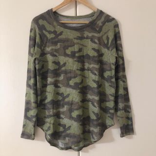 アメリカンイーグル(American Eagle)の＊美品＊アメリカンイーグル 迷彩柄ロンT(Tシャツ(長袖/七分))