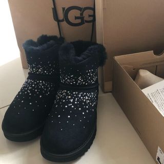 良質 UGG スワロフスキー ラメ ビジューブーツ - gravablock.com.sv