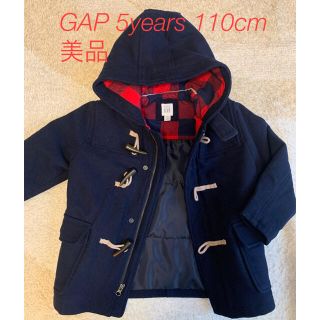 美品　babyGAP ダッフルコート 紺 ネイビー 5y 110㎝(コート)