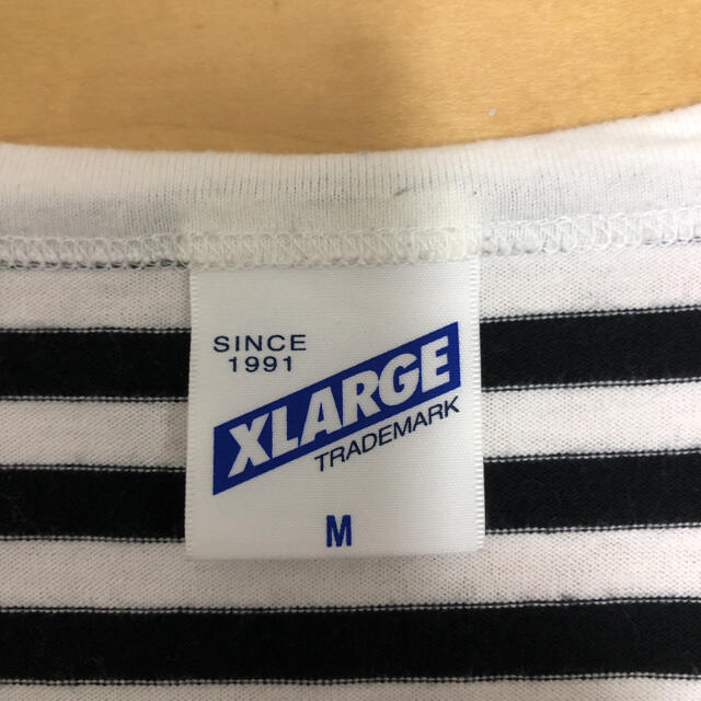 XLARGE ボーダー ロンT
