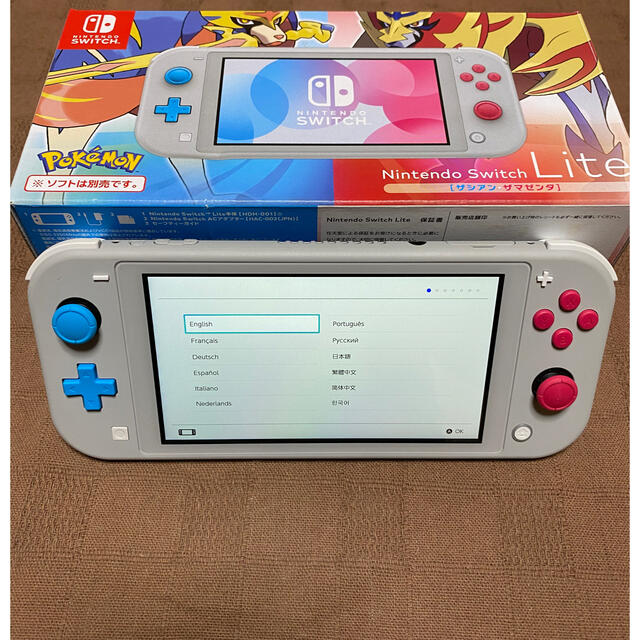 Nintendo Switch Lite ザシアン・ザマゼンタ