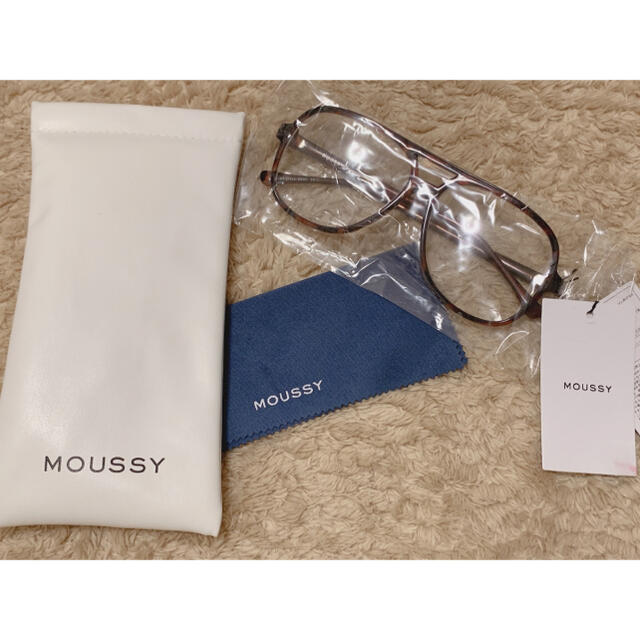 moussy(マウジー)のMOUSSYメガネ レディースのファッション小物(サングラス/メガネ)の商品写真