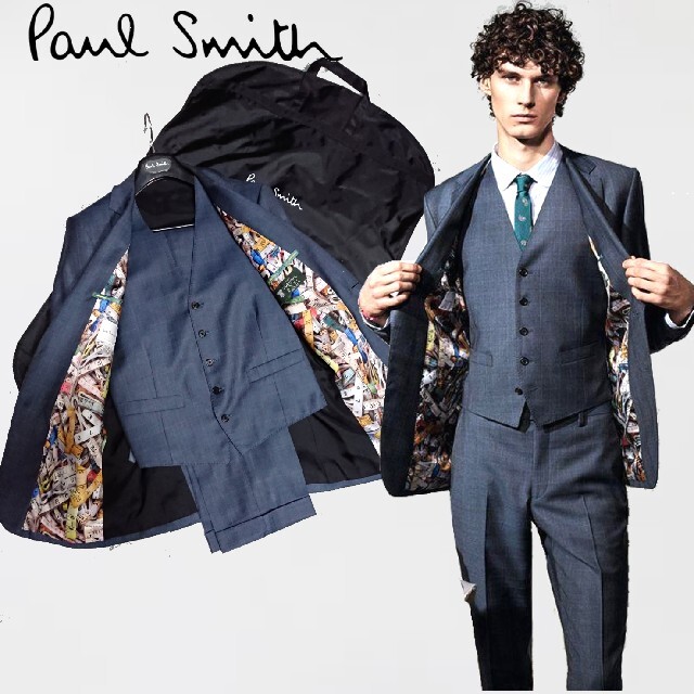 Paul Smith - 定価15.5万ポールスミス 3ピース テクスチャーチェック