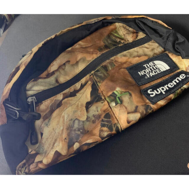 専用Supreme×The North FaceWaistbag 枯れ葉