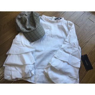 ザラ(ZARA)のp様専用　ZARAブラウス(シャツ/ブラウス(長袖/七分))