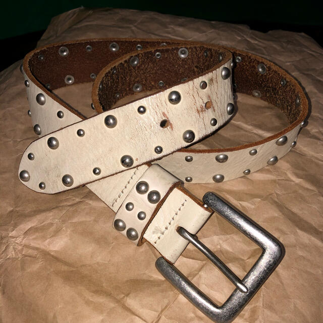 JOHN LAWRENCE SULLIVAN(ジョンローレンスサリバン)のvintage Studded belt メンズのファッション小物(ベルト)の商品写真