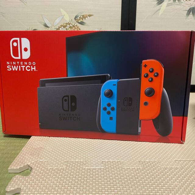 新品未使用♡任天堂　Switch 本体&保護フィルム