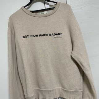 マルタンマルジェラ(Maison Martin Margiela)のドロールドムッシュ sweater(スウェット)