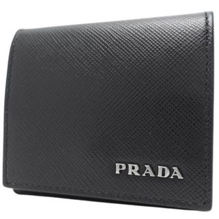 プラダ(PRADA)のプラダ 小銭入れ コインケース サフィアーノ ブラック黒 40800064077(コインケース/小銭入れ)