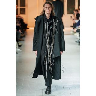 ヨウジヤマモト(Yohji Yamamoto)のヨウジヤマモト20AW チェン　スラックス(スラックス)