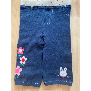 ミキハウス(mikihouse)のミキハウス　レギンス　パンツ　8分丈　90(パンツ/スパッツ)