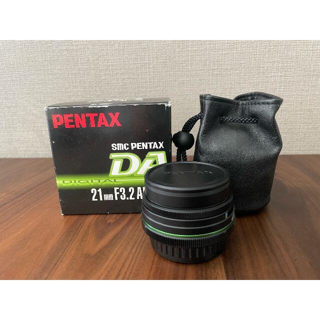 《小型軽量で便利》PENTAX ペンタックス DA21mmF3.2AL