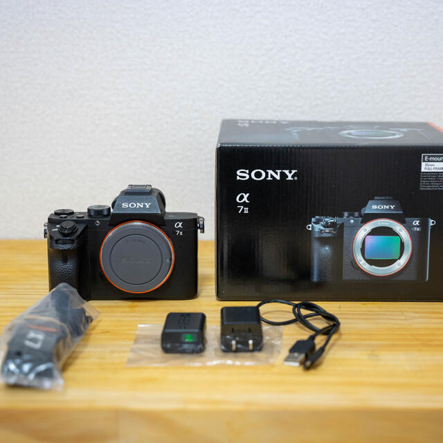 良品 SONY フルサイズ ILCE-7M2 ミラーレス一眼カメラ α7II