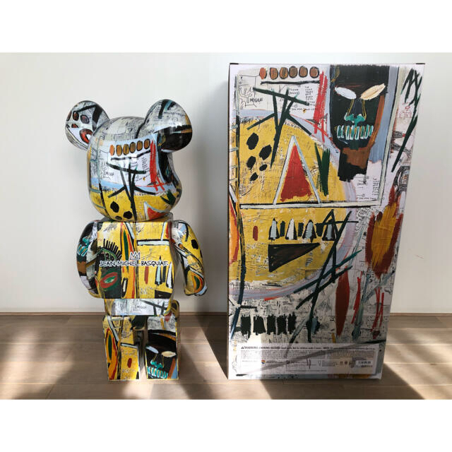 MEDICOM TOY(メディコムトイ)のBE@RBRICK JEAN-MICHEL BASQUIAT #1 1000％ エンタメ/ホビーのフィギュア(その他)の商品写真