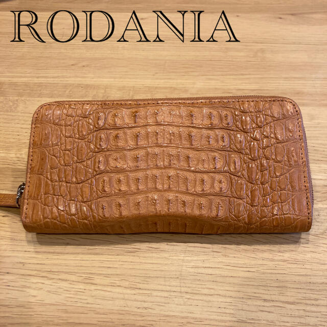 RODANIA カイマン　長財布　新品未使用　クロコダイル