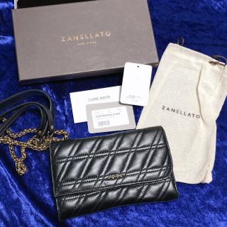 ザネラート(ZANELLATO)のザネラート 長財布 ショルダーウォレット 美品(財布)