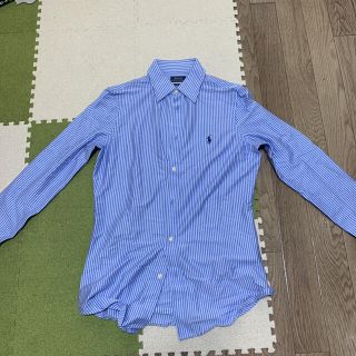 ポロラルフローレン(POLO RALPH LAUREN)の週末値下げ！【美品】ラルフローレン Ralph Lauren ストライプシャツ(シャツ/ブラウス(長袖/七分))