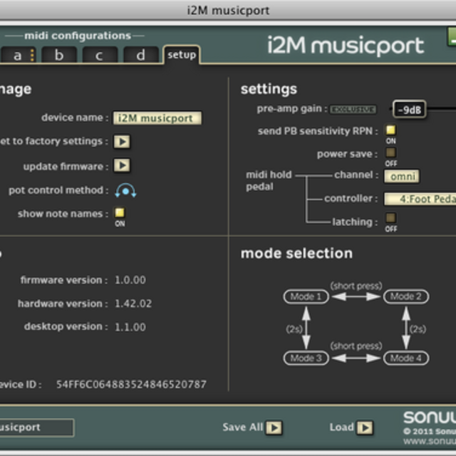 Sonuus i2M 楽器のDTM/DAW(オーディオインターフェイス)の商品写真