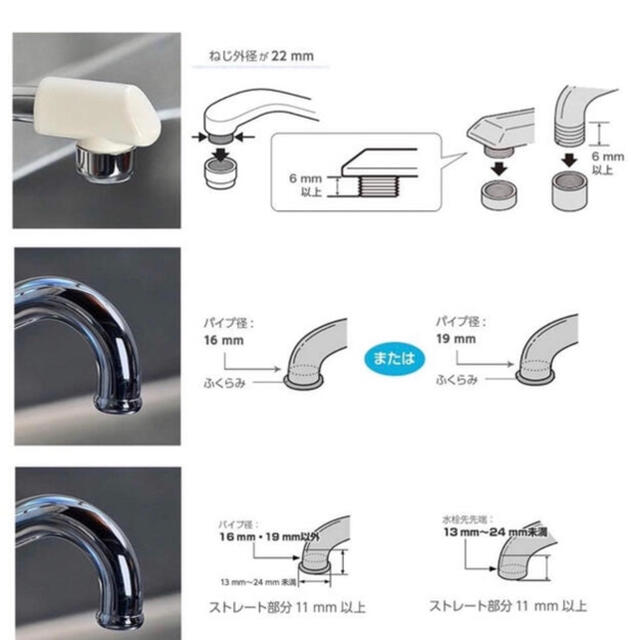 Panasonic(パナソニック)の【 新品 】パナソニック 浄水器 蛇口直結型 ホワイト インテリア/住まい/日用品の日用品/生活雑貨/旅行(日用品/生活雑貨)の商品写真