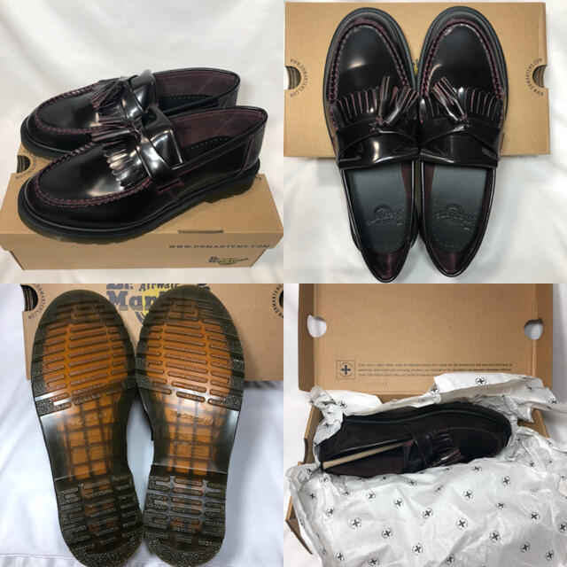 Dr.Martens(ドクターマーチン)の【新品】ドクターマーチン タッセル ローファー チェリーレッド 28.0 メンズの靴/シューズ(ドレス/ビジネス)の商品写真