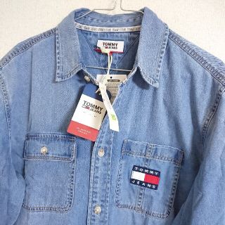 トミーヒルフィガー(TOMMY HILFIGER)のウッチー様専用ページ　トミー　デニムシャツ　Ｌサイズ　新品未使用　(Gジャン/デニムジャケット)