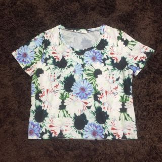 ムルーア(MURUA)のムルーア 花柄カットソー(Tシャツ(半袖/袖なし))