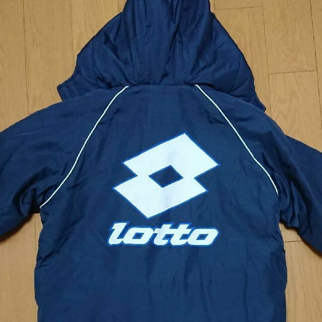 lotto(ロット)のロットスポーツ★ボア付きコート140撥水加工★新品タグ付き キッズ/ベビー/マタニティのキッズ服男の子用(90cm~)(ジャケット/上着)の商品写真